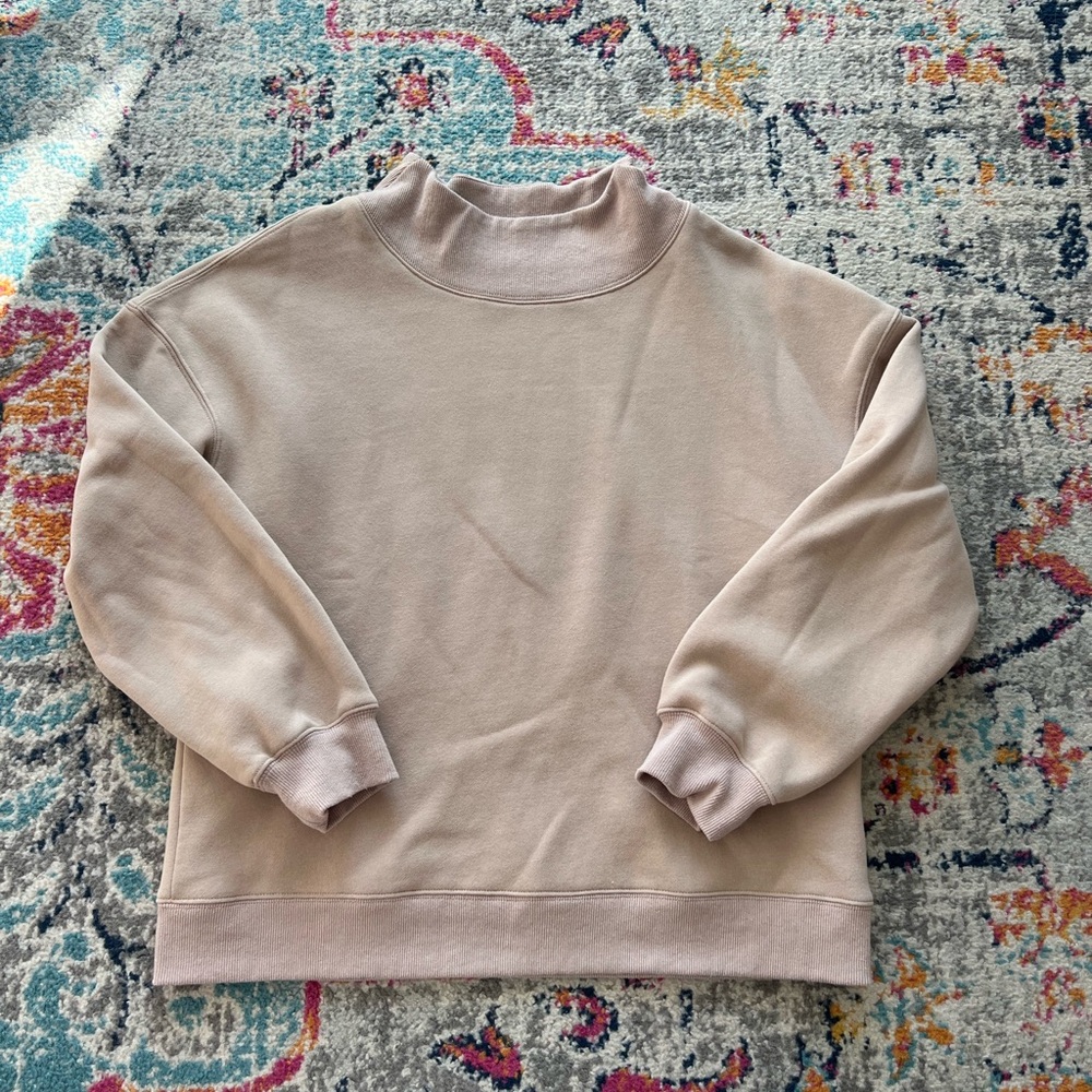 amazon trendy queen mockneck sweatshirt
